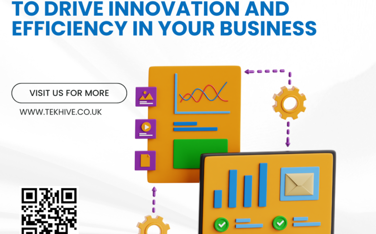 Top Tech Solutions to Drive Innovation and Efficiency in Your Business