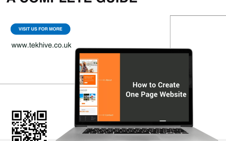 Mastering One Page Website Design: A Complete Guide