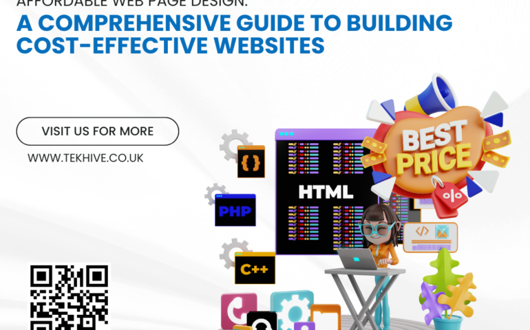 Affordable Web Page Design: A Comprehensive Guide to Building Cost-Effective Websites