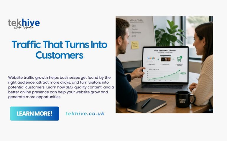 Website Traffic Growth: Get Found, Get Clicks, Get Customers